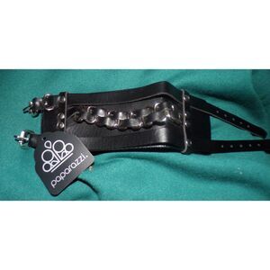 Rocker Attitude - black - Paparazzi MENS bracelet new with tag